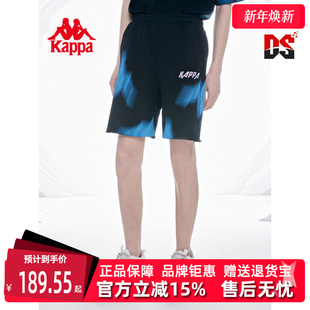透气五分裤 Kappa卡帕男短裤 运动休闲裤 新款 K0C32DY16D 夏季