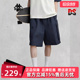 短裤 Kappa卡帕男裤 运动休闲简约工装 新款 K0E32DY31D 夏季