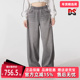 2025秋季 新款 DENIM Adidas阿迪达斯三叶草女裤 PANT牛仔长裤 KC5839