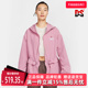 运动休闲简约百搭梭织连帽外套IF0609 新款 Nike耐克女装 2025夏季