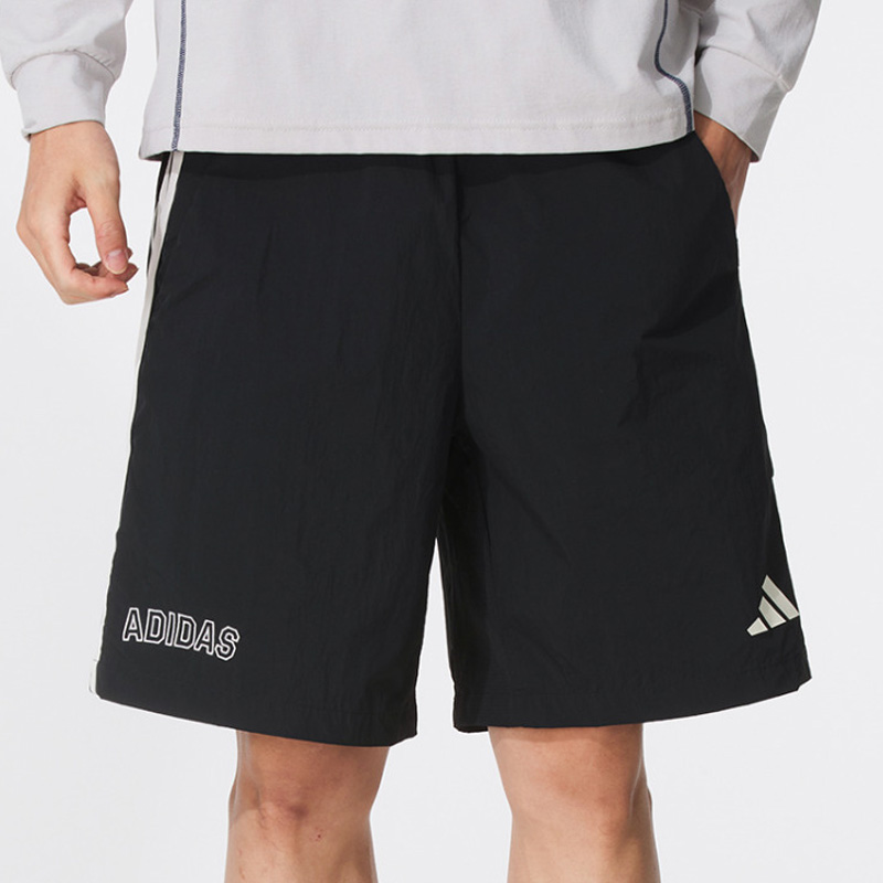 Adidas阿迪达斯男裤2025秋季新款运动休闲透气时尚短裤KC2843