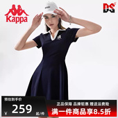 K0D42QL04 复古运动休闲透气连衣裙 Kappa卡帕女装 简约百搭经典