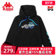 男女宽松舒适运动休闲卫衣 新款 Kappa卡帕玩家嘻哈套头帽衫 秋季
