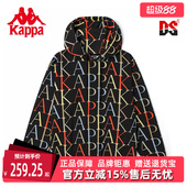新款 春季 Azzurro系列字母印花休闲卫衣KAB0KT13 女装 卡帕Kappa男装