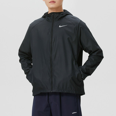 Nike耐克男装2026春季新款AS M NK ESSNTL JKT连帽梭织外套BV4871