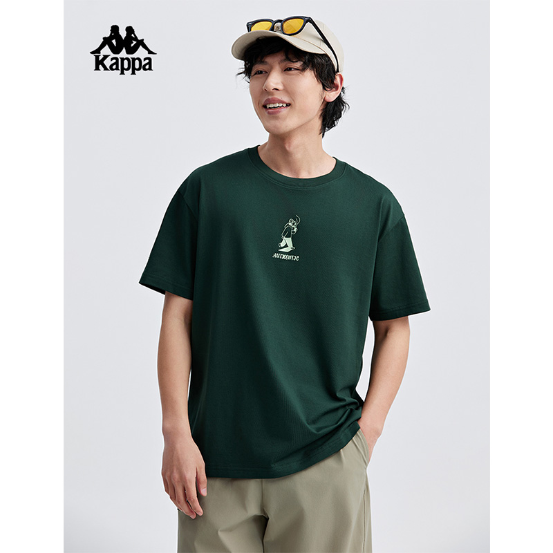 卡帕短袖男女同款运动休闲T恤