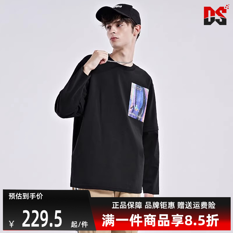 Kappa运动休闲圆领卡帕长袖卫衣