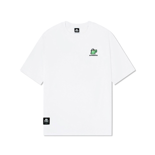 Kappa卡帕男款短袖新款夏季刺绣T恤字母图案衫短袖K0E32TD76