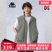 运动休闲机能风工装 新款 马甲K0E52NN81 夏季 Kappa卡帕男装