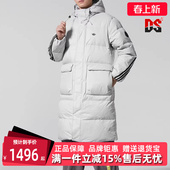 新款 2025冬季 保暖连帽羽绒服KC2566 女装 Adidas阿迪达斯三叶草男装