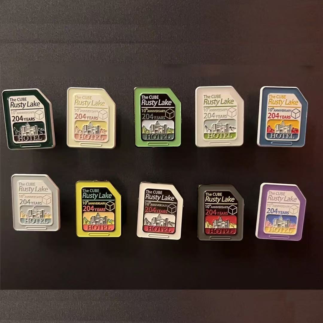 小红书同款锈湖同人周边金属徽章