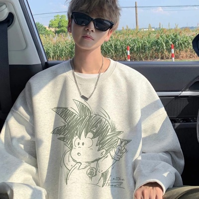 特大码高级感情侣休闲卫衣