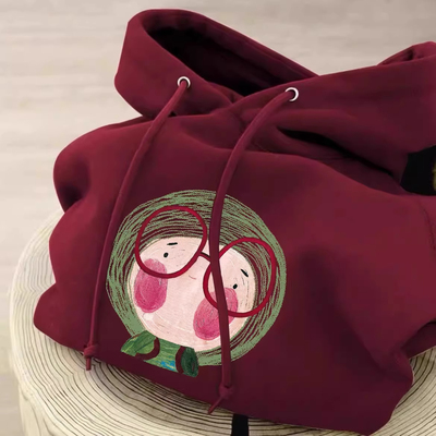 特大码300斤加绒加厚连帽卫衣男