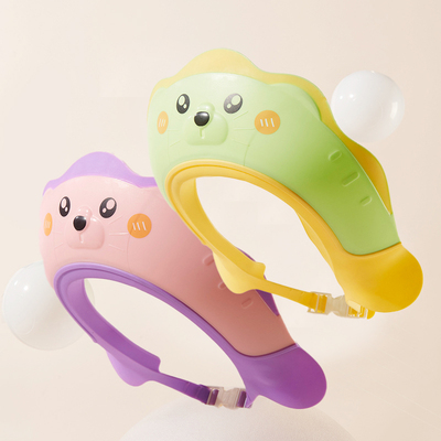 宝宝洗头神器儿童洗头帽婴儿洗澡挡水帽浴帽小孩夏季洗头发防水帽