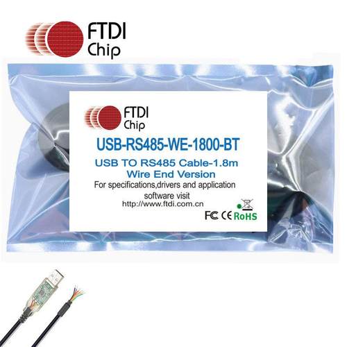 FTDI USB转RS485 WE 1800转换器USB转485串口通讯线 线下载线 线