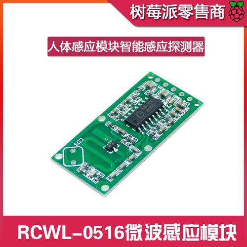 RCWL-0516微波感应模块 人体感应防盗报警 移动物体穿透检测DIY
