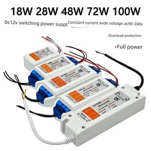 LED开关电源变压器DC12V足功率18W72W100W带过载保护功能恒流宽压