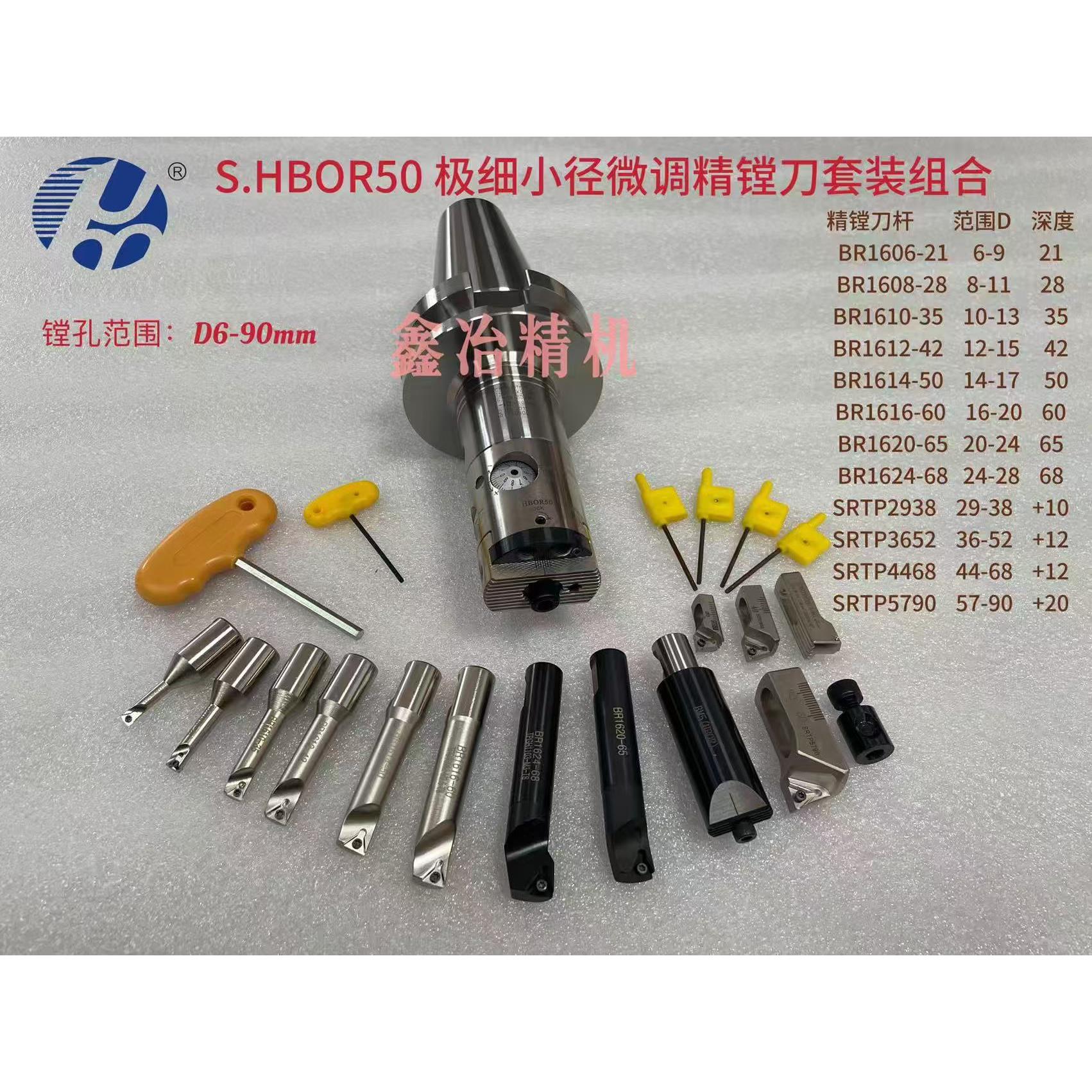 HBOR极细微调精镗刀套装组合外圆镗刀杆NBH2084台阶镗EWN覆合镗头
