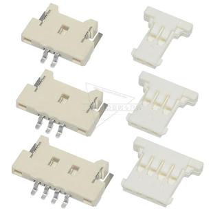 超薄1.25连接器贴片卧贴座子2 12p接插件胶壳端子