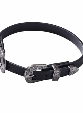 甜酷风颈圈复古雕花合金项链