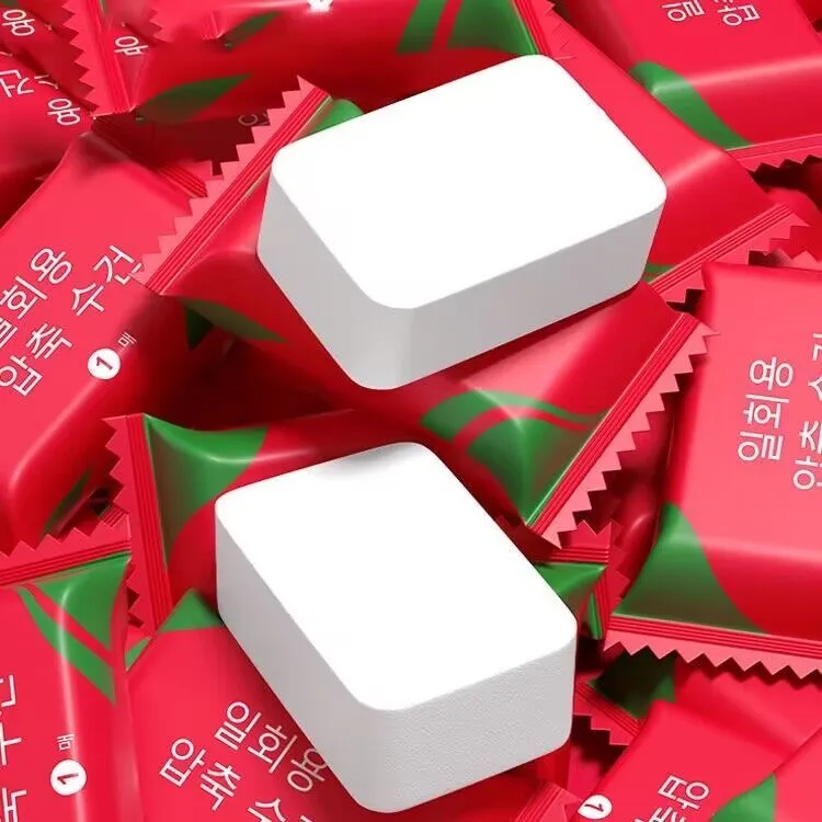 洗脸巾独立包装外出方便携带干净卫生一次性迷你压缩毛巾加厚mds7