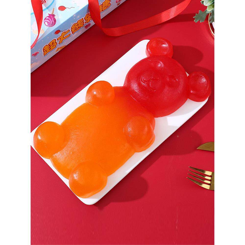 巨型Q糖超大巨巨型章鱼章鱼糖流行型熊软软糖超q大ONA球形棒棒糖