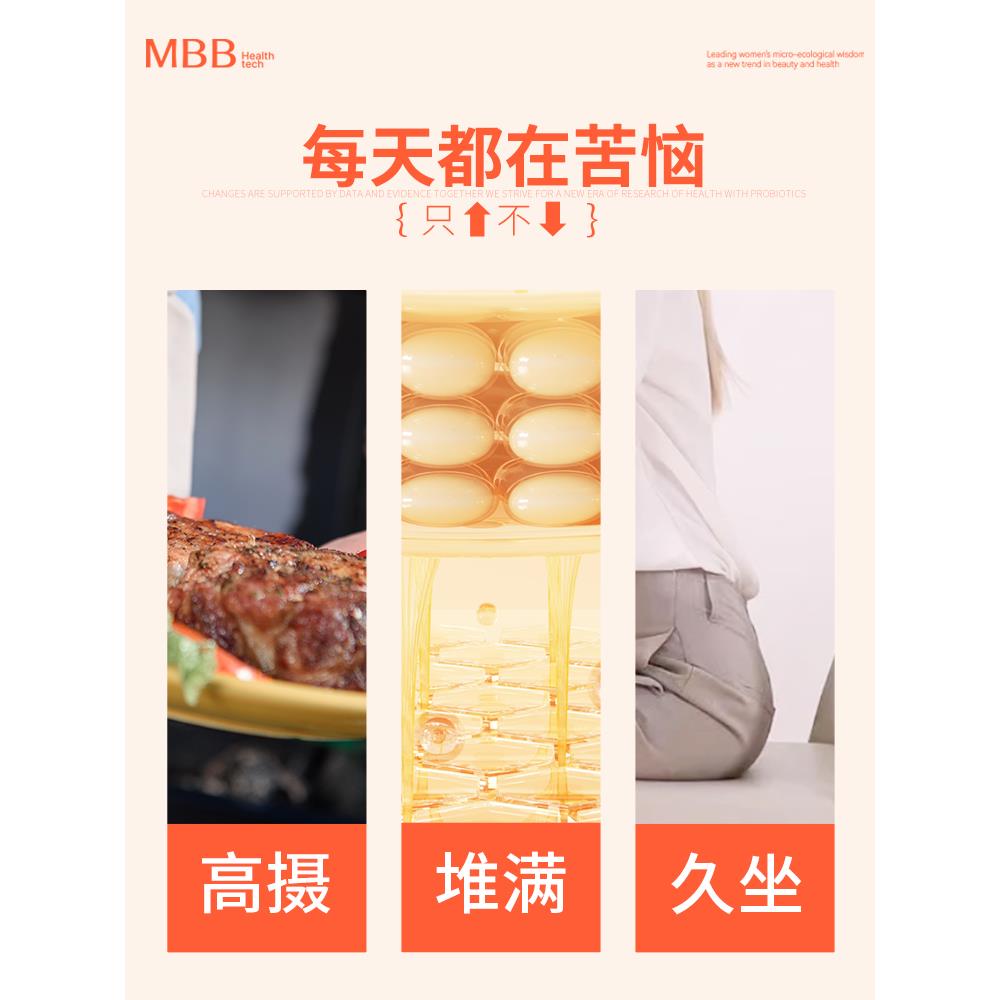 【体管理】MBB银条益i生菌小CboRTJP-DB女性静燃代谢菌群型顽固体