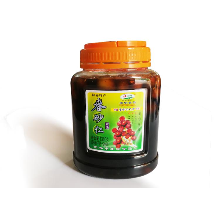 138g春砂仁蜜蜂0蜜泡沙仁阳春特产EST养卫蜜食包用便邮方仰渭