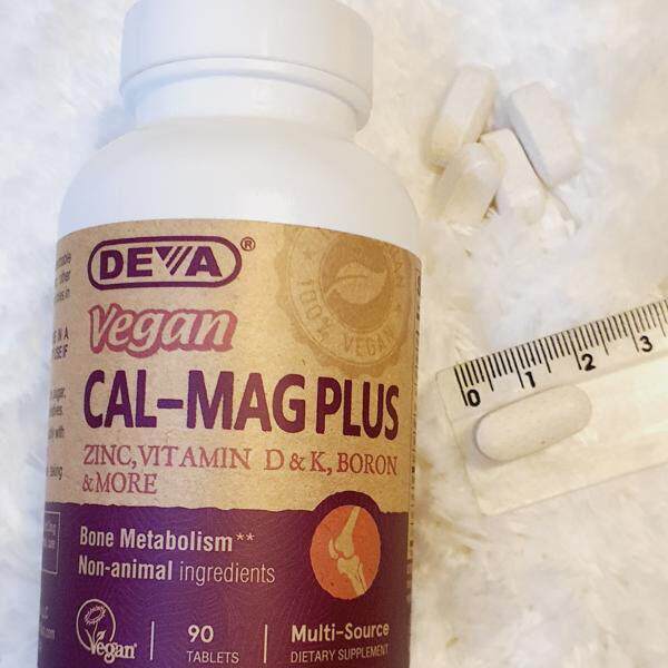 Dvae优质现全素食钙V镁 PlusQTZ90片egan美国货速发