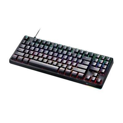 雷神KG3089电竞游戏机械键盘有线小型87键有线电脑青轴红轴小键盘