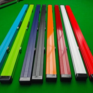 Barracuda梭鱼slim版台球杆盒轻便中式黑八铝合金斯诺克单双三槽