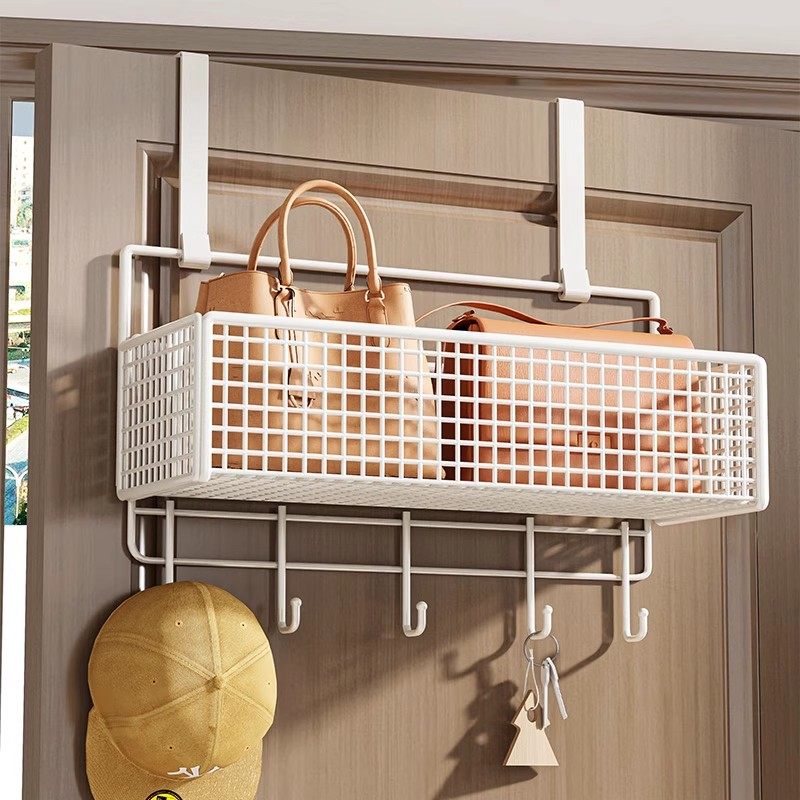 门后置物架衣帽架卧室门口侧挂衣架免打孔挂衣架包包收纳挂架挂钩,收纳整理,挂钩/粘钩,淘宝优惠券,粉丝福利购,淘宝优惠卷