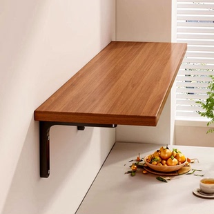 墙上置物架墙壁书架挂墙隔板墙面壁挂式架子一字板上墙层板免漆板