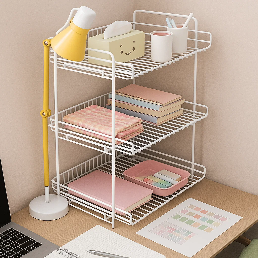 桌面文件收纳置物架宿舍必备神器