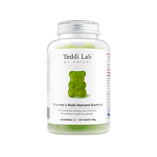 Unichi养发小熊软糖烟酰胺南非醉茄降皮质醇胶原生发美白teddilab