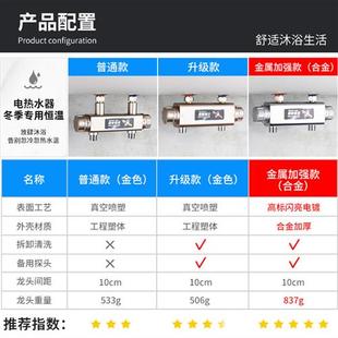 电热水器恒温阀智能专用混水阀水温自动调节器卫浴淋浴龙头温控器