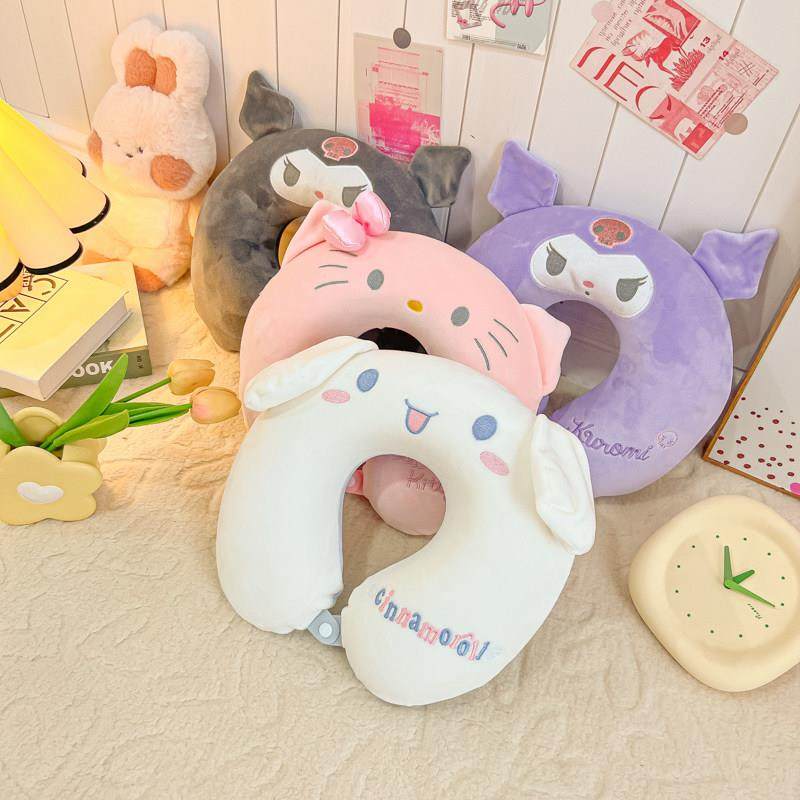 记忆棉u型枕玉桂狗护颈枕头飞机坐车旅行U枕颈椎脖子学生便携头枕,床上用品,U型枕/便携枕,淘宝优惠券,粉丝福利购,淘宝优惠卷