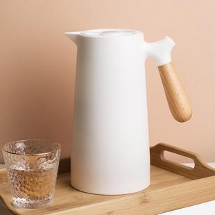 宿舍开水瓶 玻璃内胆保温壶暖水壶家用小型热水瓶学生简约北欧风格