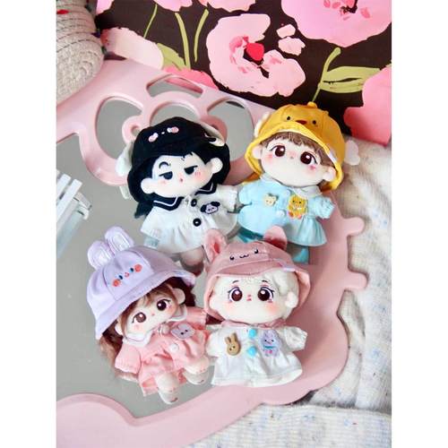 可爱10cm娃衣玩偶衣服幼稚园系列衣服可爱娃厂谷圈娃衣包邮