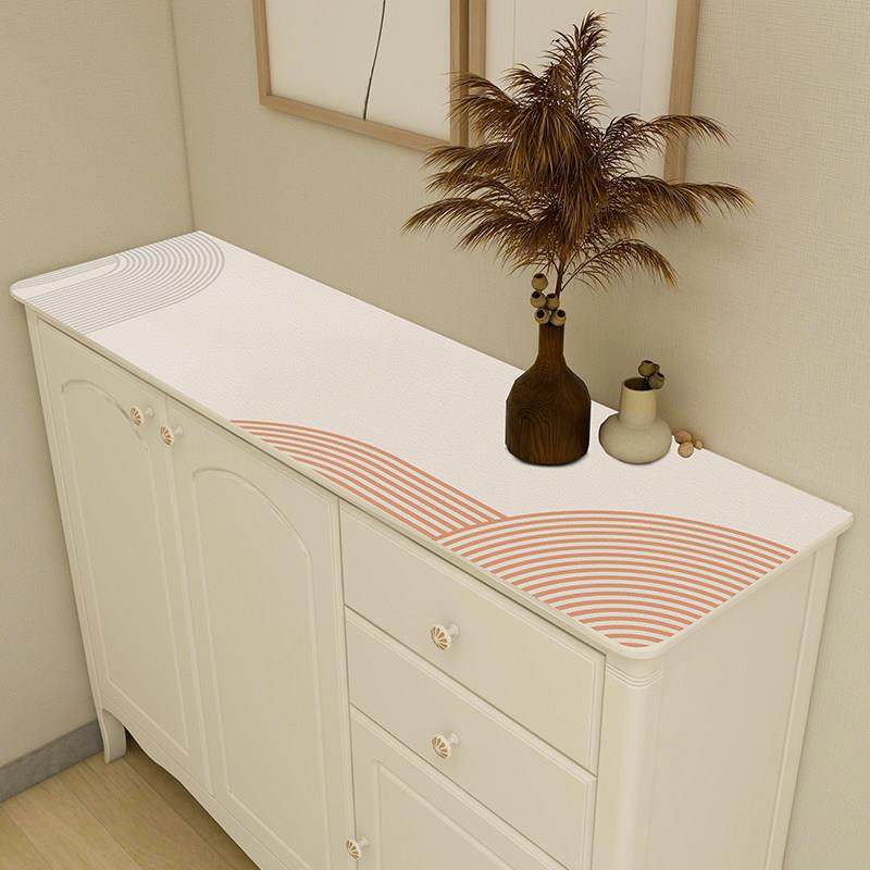 侘寂风鞋柜垫子台面餐边柜酒柜保护垫防水桌布盖巾盖布电视柜桌垫,居家布艺,桌布,淘宝优惠券,粉丝福利购,淘宝优惠卷