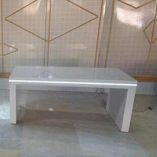 科技发光中岛展示台烤漆手机体验桌数码店陈列台科技馆智能锁展台