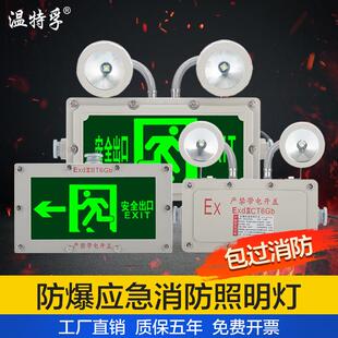温特孚防爆应急灯消防安全出口标志灯消防疏散指示灯照明灯防爆型