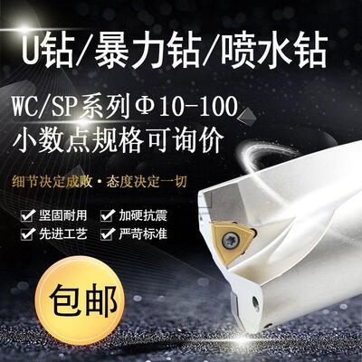 暴力钻U钻51 52 53 54 55 57 59 60 70 80 90 100 2倍/3倍径WC SP