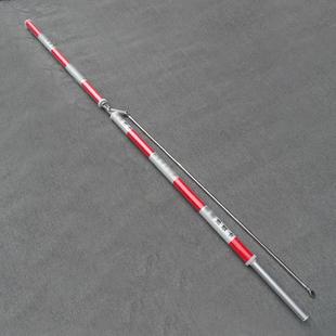 90度泡沫防撞杆曲杆通用速泊铝合金管道闸杆收费站拦车圆形杆