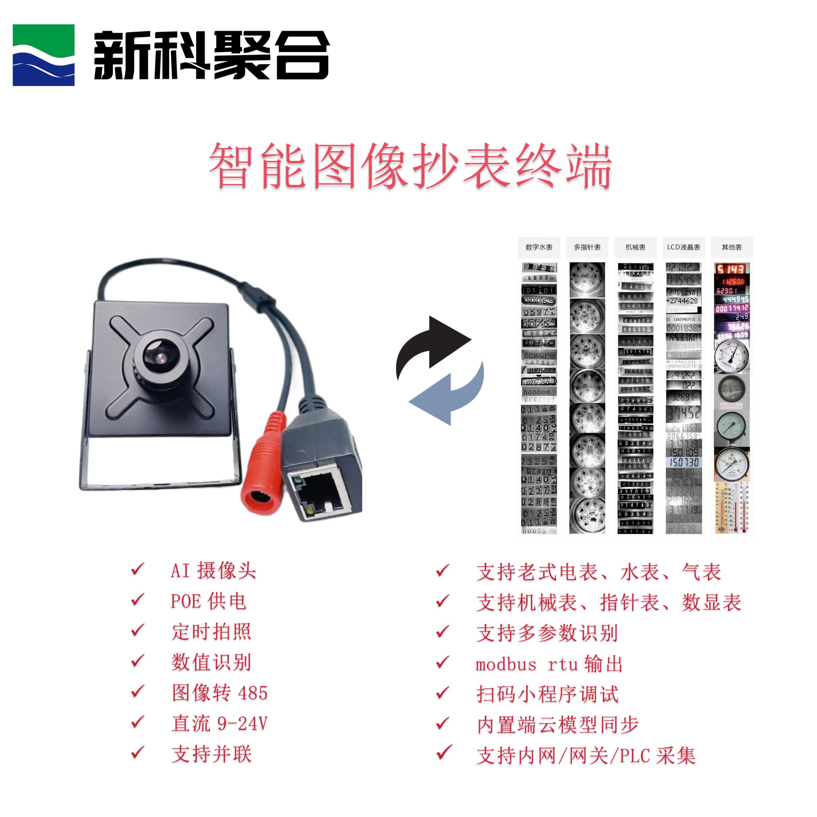 Th-510-OCR 智能图像抄表终端水表压力表指针表等圆形仪表可抄
