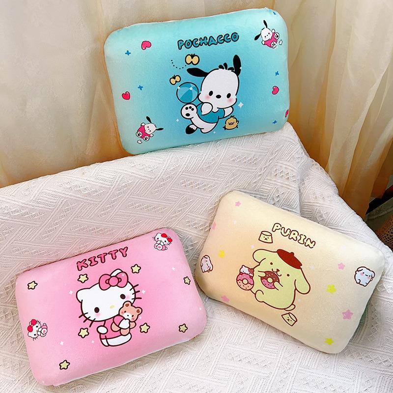 卡通可爱冰藤凉席记忆棉室睡枕办公室午休头枕学生教睡觉午抱枕夏