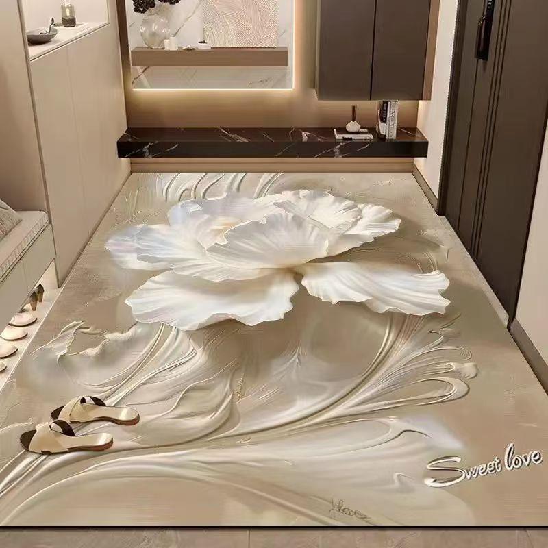 硅藻泥可裁剪地垫入户门垫进门客厅防滑吸水脚垫浴室厕所门口定制