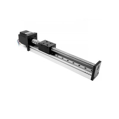 单线轨直线模组滑台CB滚珠丝杠可组龙门工形稳定配步进电机