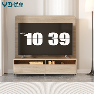 电视柜可移动小户型家用落地电视柜创意双面储物电视机架2D101