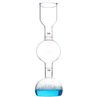 粘度计接收瓶100ml200ml恩氏粘度计计量瓶恩格拉接收瓶沥青接收器玻璃接收瓶环线刻度接收瓶沥青接收瓶